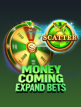 Money Coming Expand Bets prize wheel mobile game cover