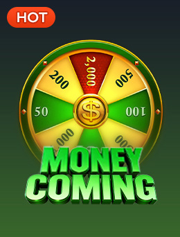 Money Coming prize wheel mobile game cover
